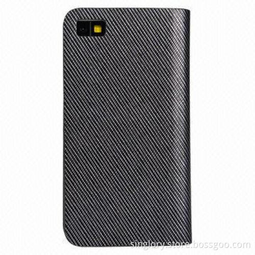 PU Leather Case for BlackBerry Z10